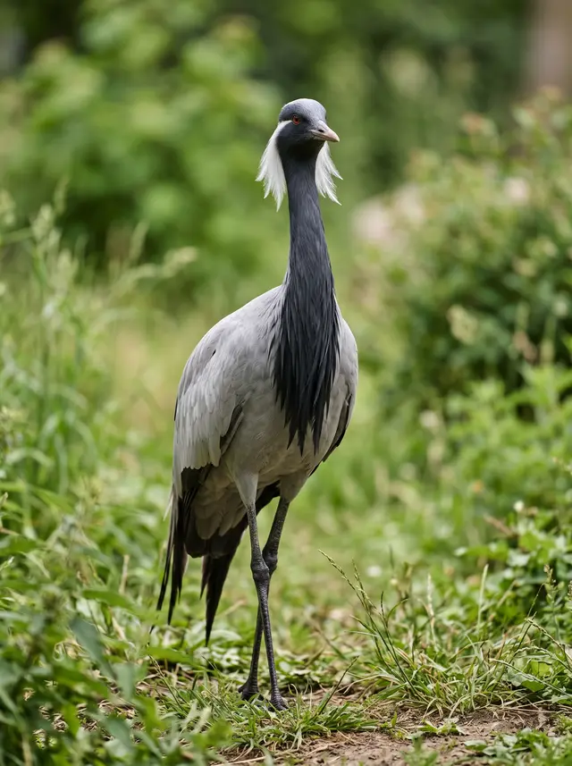 Demoiselle Crane