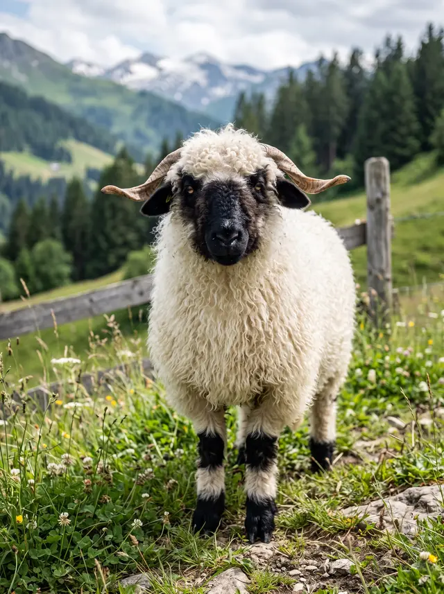 Valais Blacknose Sheep