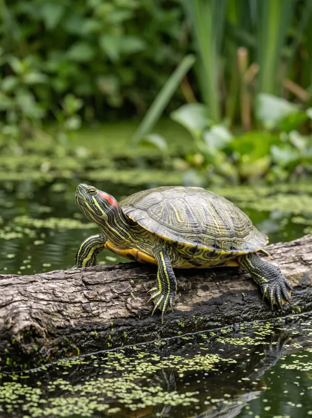 Buchstaben-Schmuckschildkröte