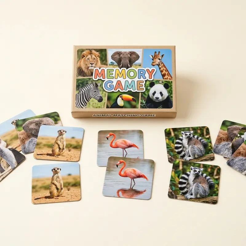 Pexeso zvířata ZOO Sedlec